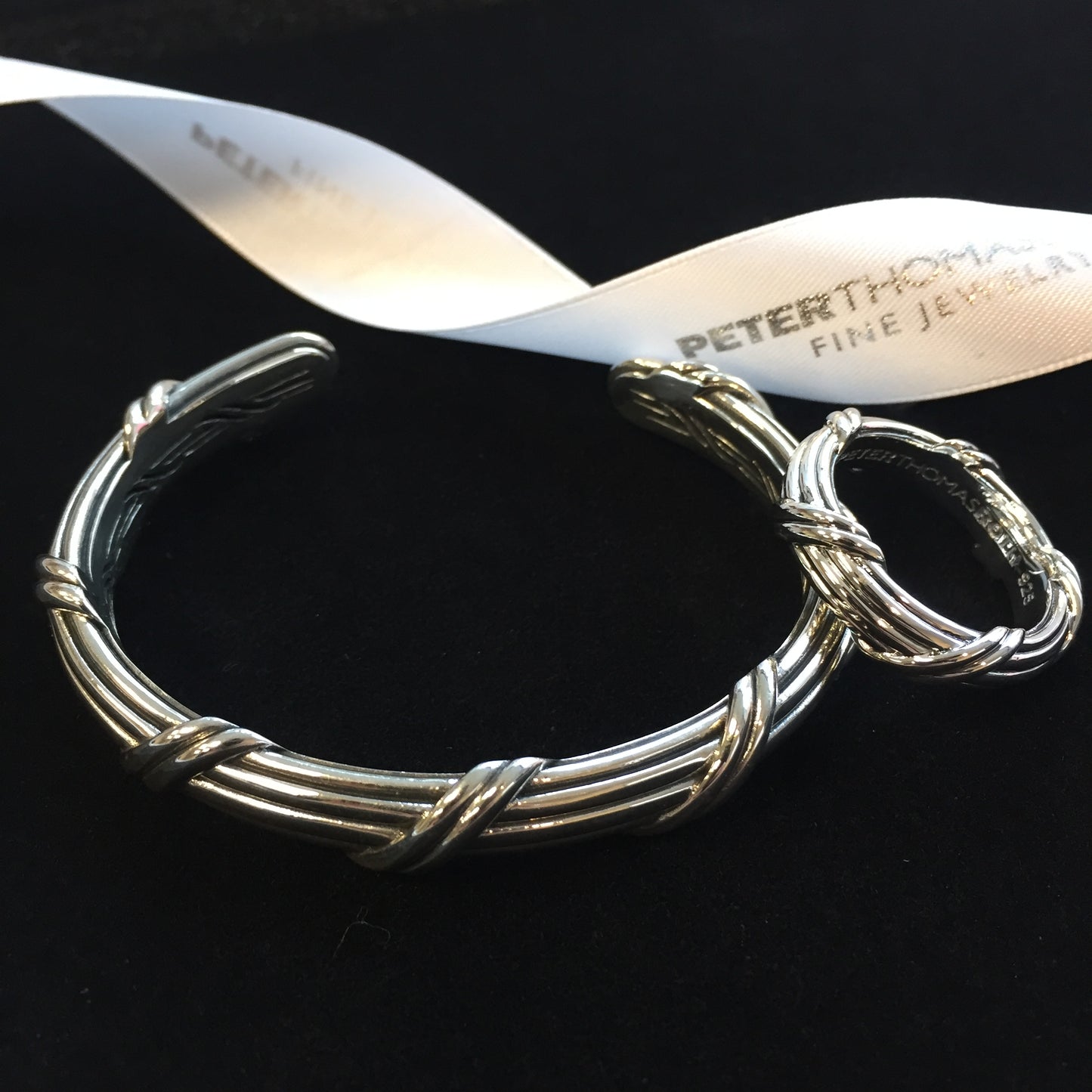 Signature Classic Band Ring in sterling silver 8 mm