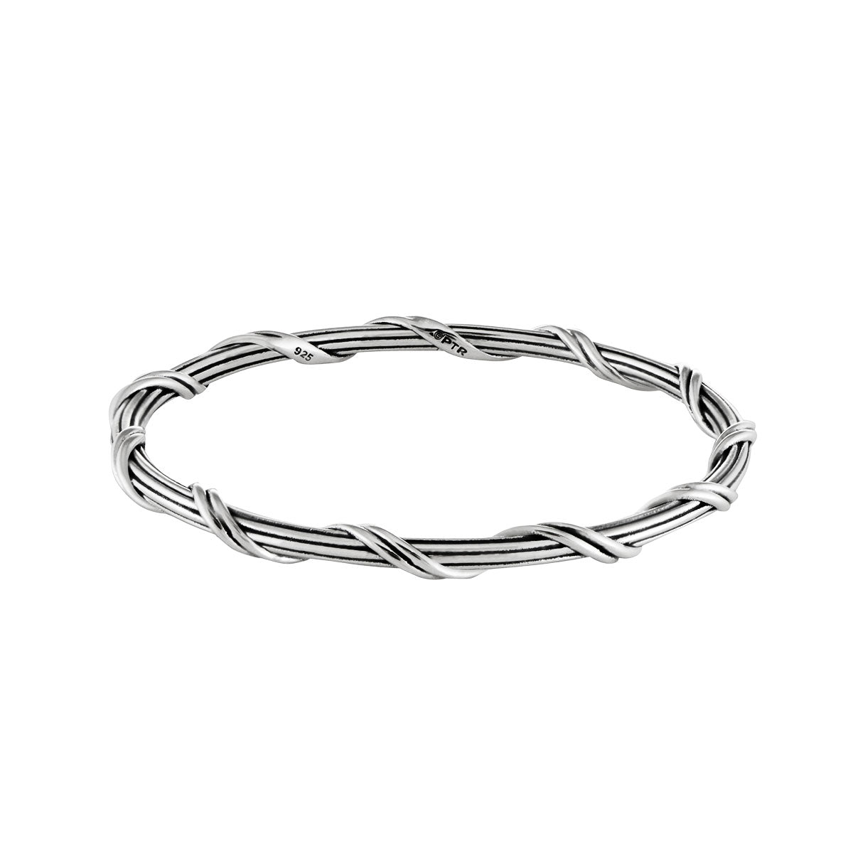 Signature Classic Bangle in sterling silver