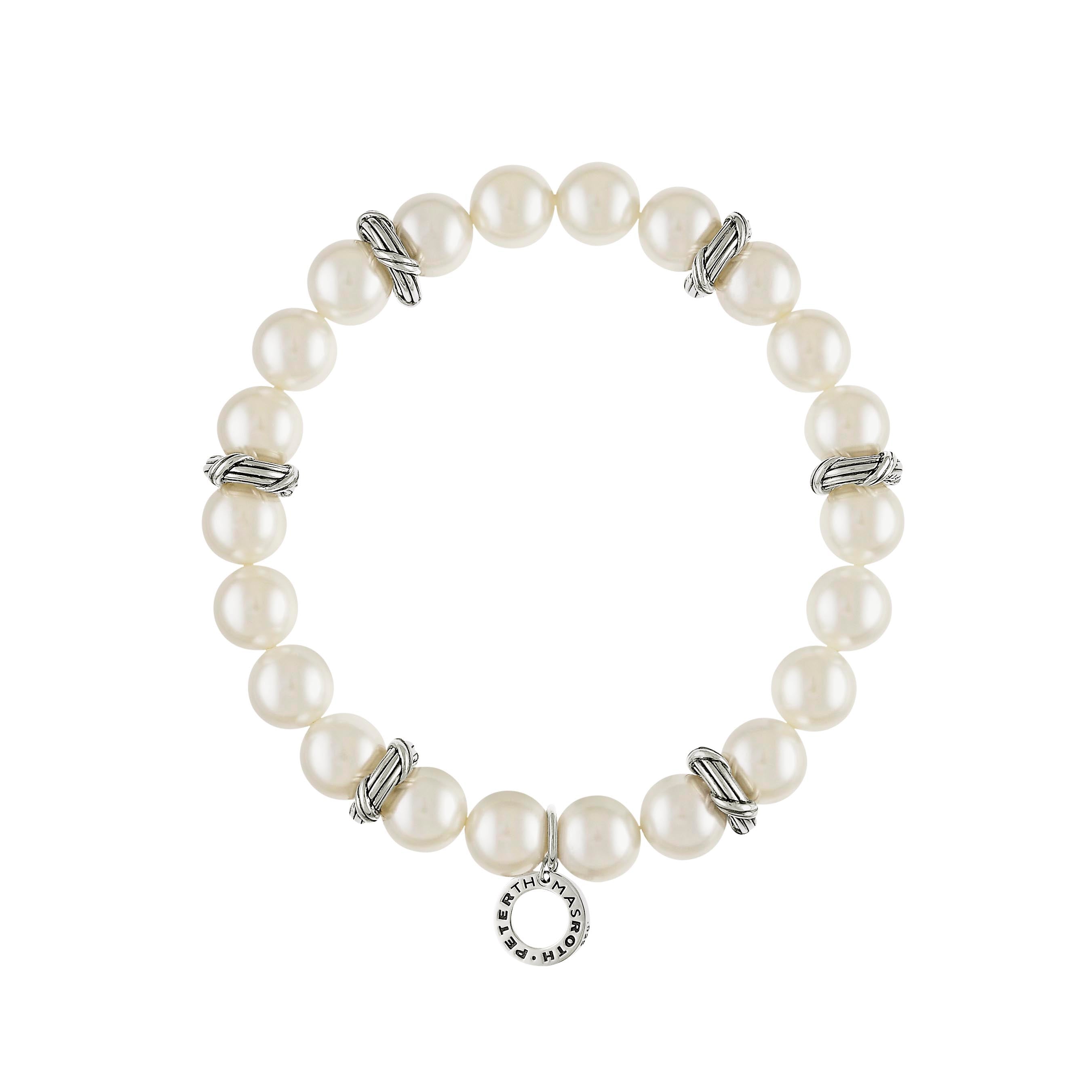 Freshwater Pearl Beaded Bracelet — Hellenic Aesthetic