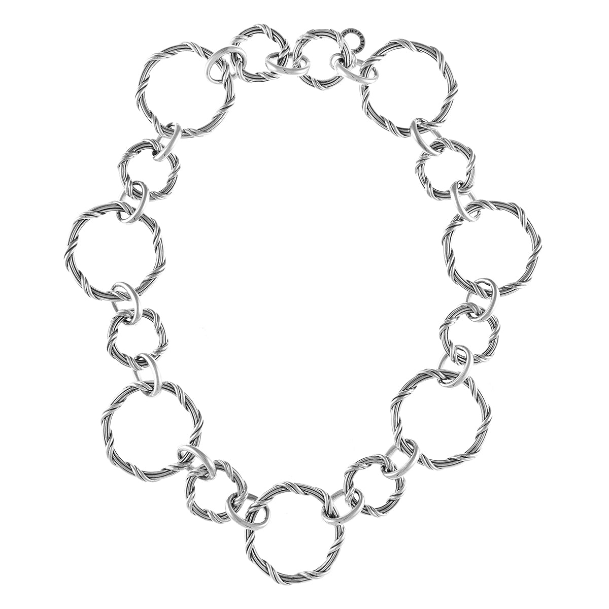 Signature Classic Statement Link Necklace in sterling silver 18", 135.0 g
