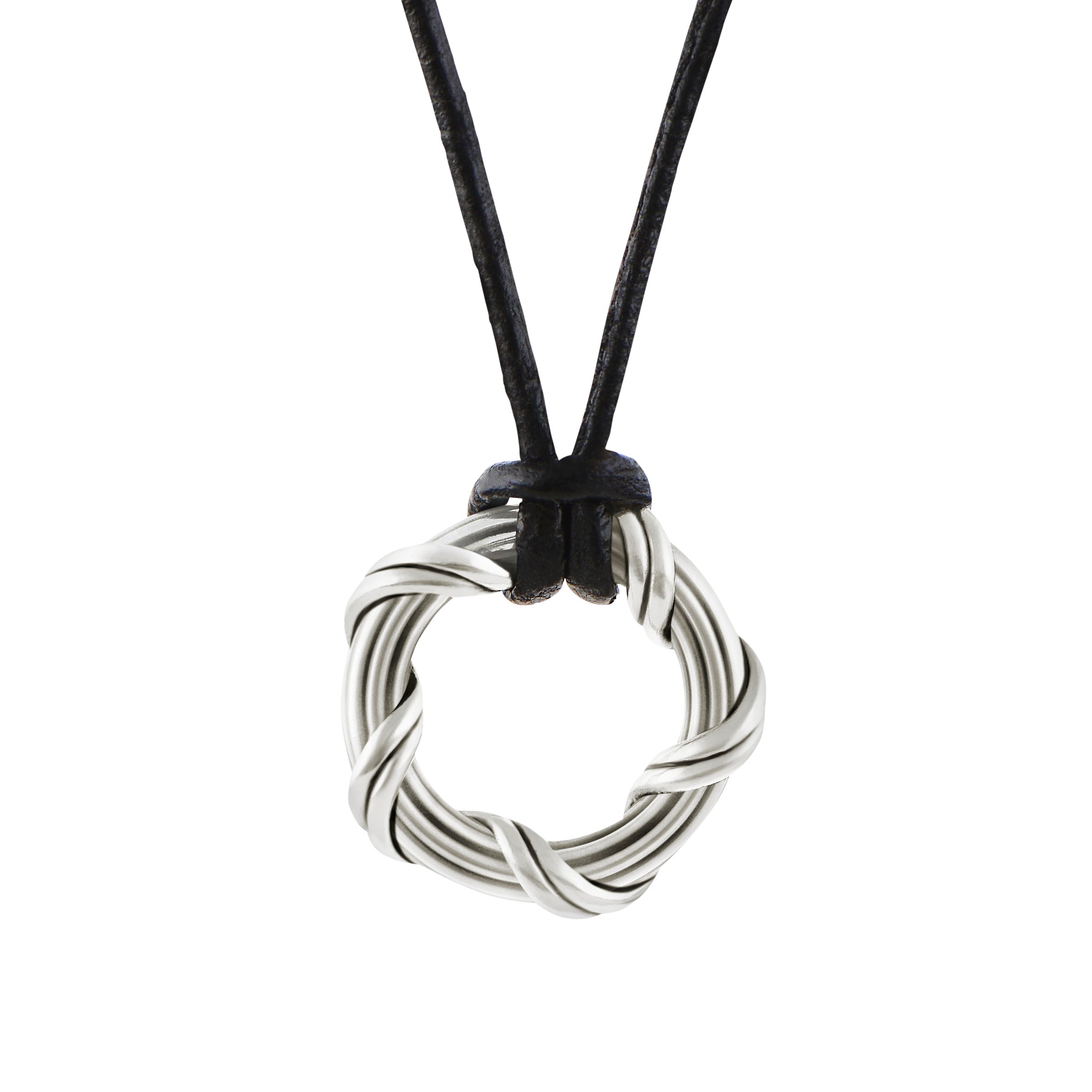 Peter Thomas Roth Ribbon and Reed Explorer Circle in sterling silver ...
