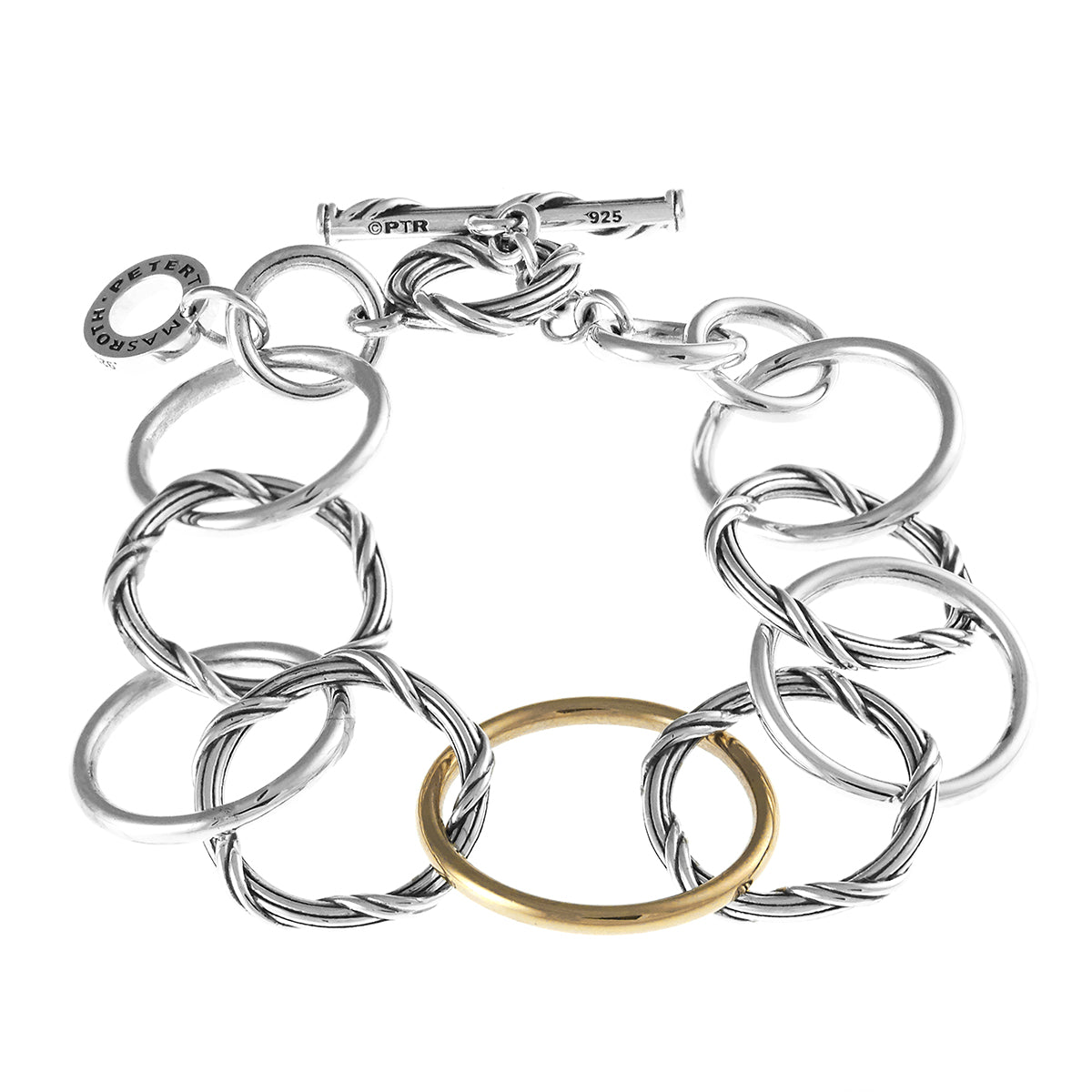 Peter Thomas Roth Ribbon and Reed Signature Mixed Link Bracelet in ...