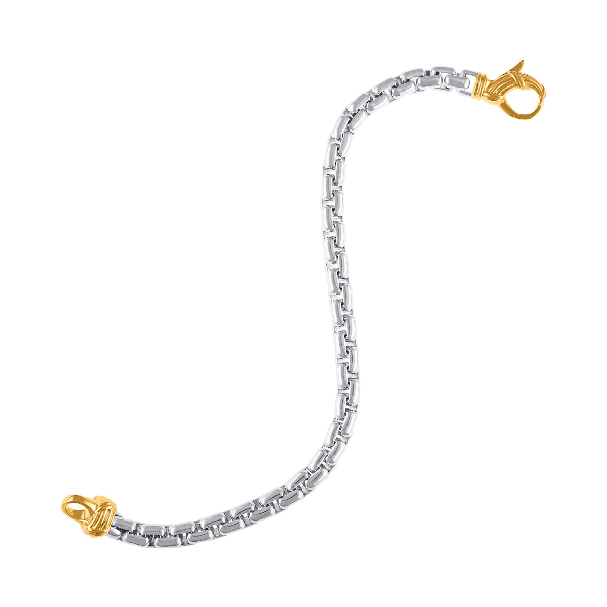 Peter Thomas Roth Ribbon and Reed TriBeCa Round Box Chain Bracelet in ...