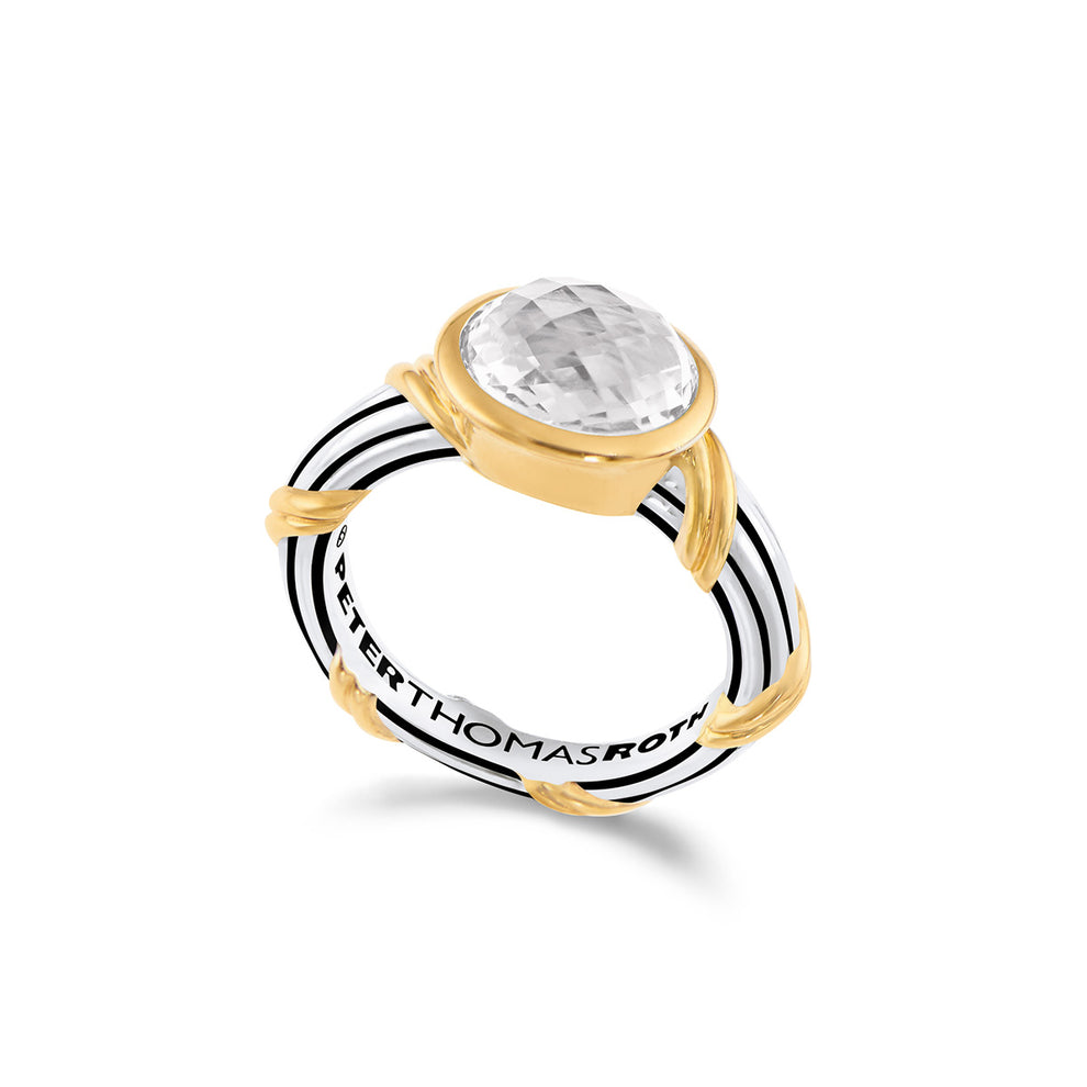 Peter Thomas Roth Ribbon and Reed Fantasies Rock Crystal Oval Bezel Set ...