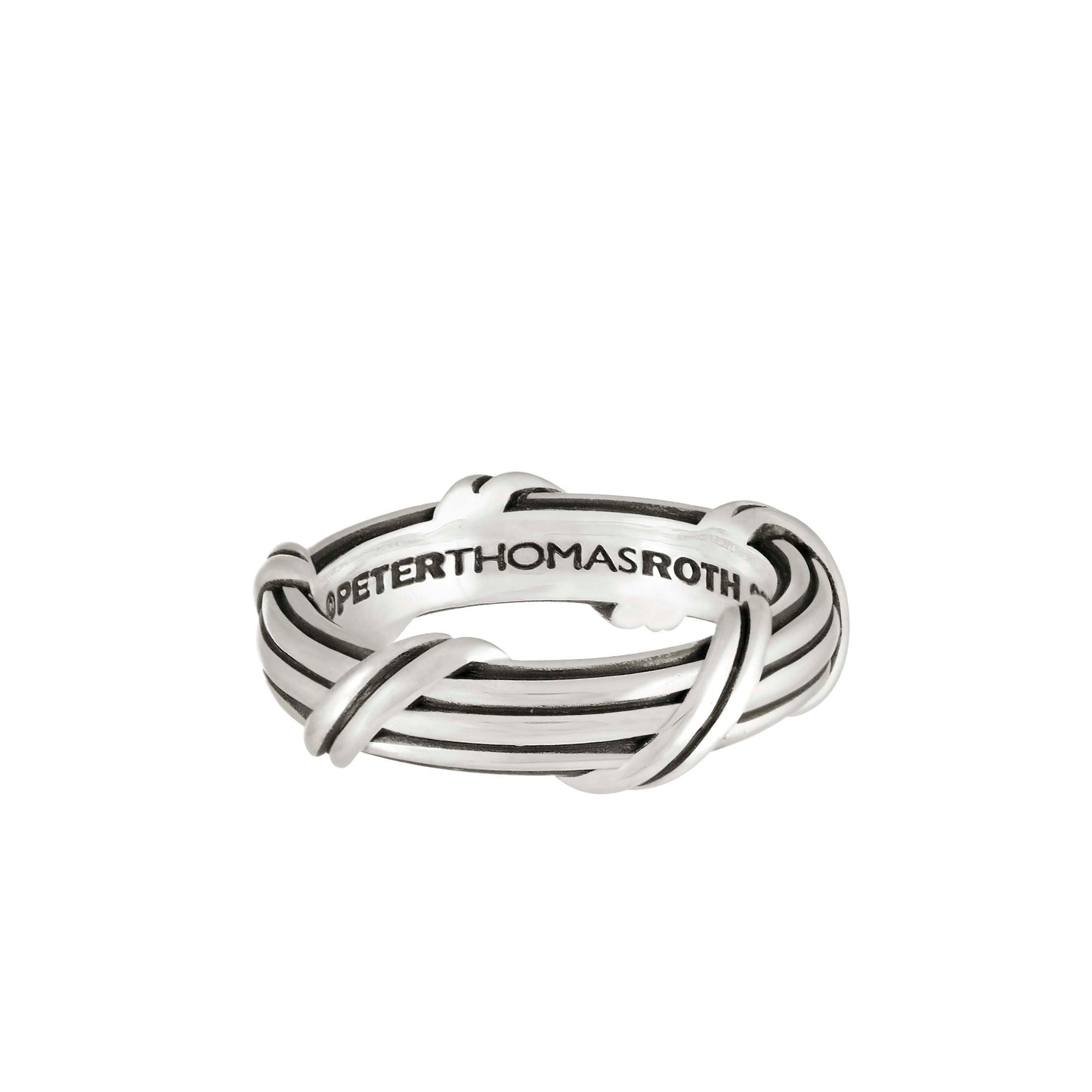 Signature Classic Band Ring in sterling silver 8 mm
